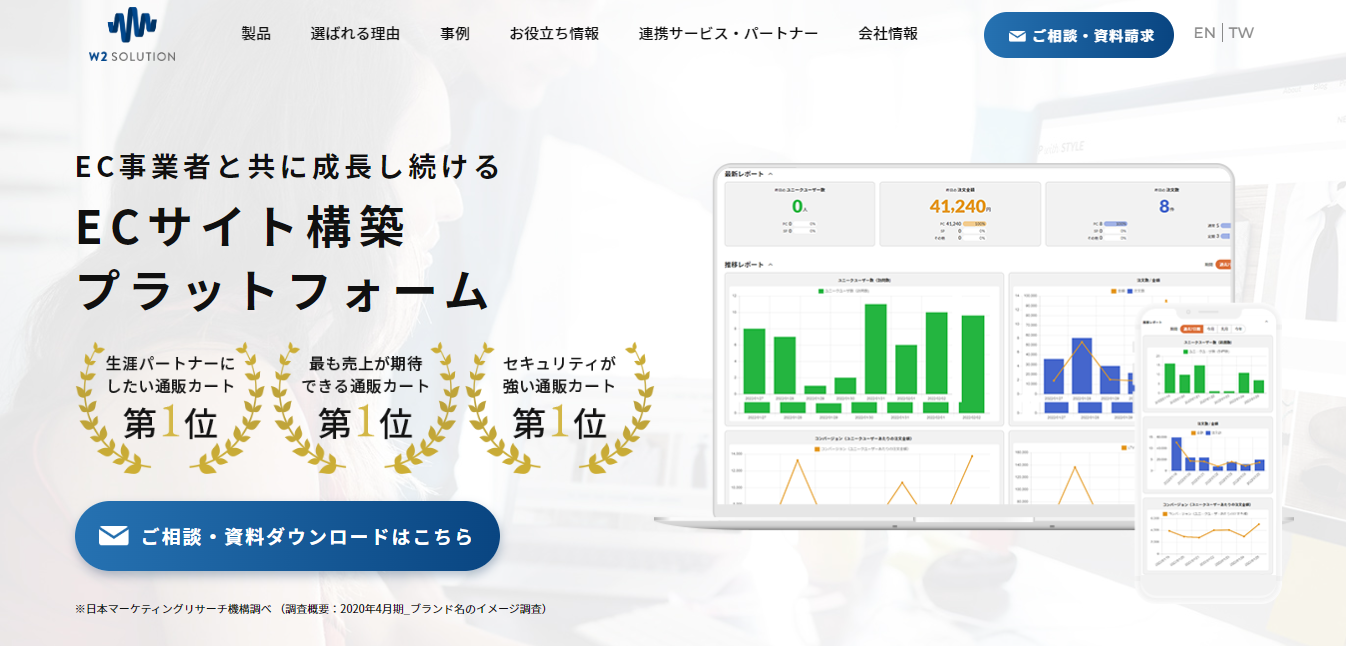 W2株式会社のＷ２株式会社:SFA・CRMサービス